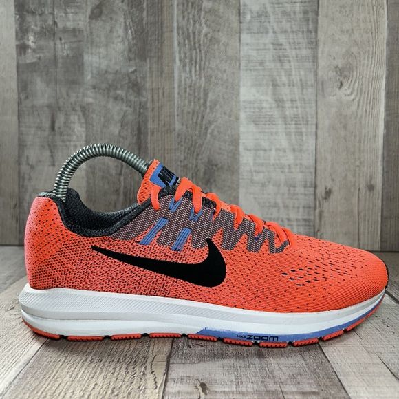 Nike Womens Air Zoom Structure 20 Running Shoes Sneaker Orange Size 7 849577-600 - Picture 9 of 15